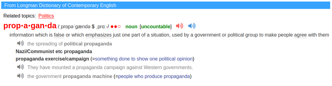 propaganda
